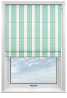 The British Stripe Co. Henry, Brighton No.3 - Roman Blind